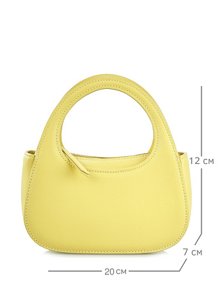 JS-180229-67 желтая сумка женская (кожа) Jane's Story