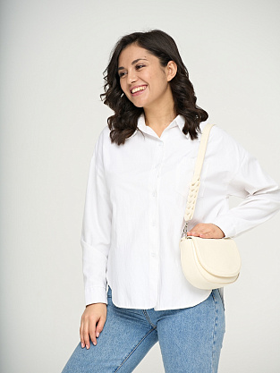 JS-5532-62 белая сумка женская Jane's Story