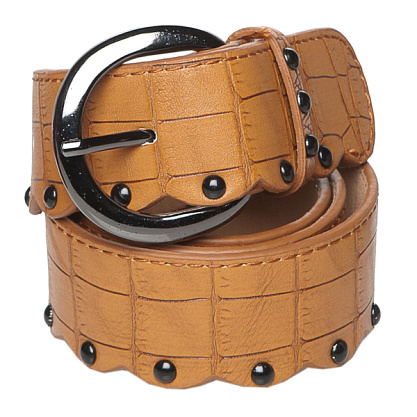 FB-1108-06 светло-коричневый ремень Fancy's bag