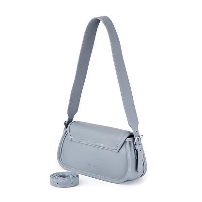 JS-180170-77 серая сумка женская (кожа) Jane's Story