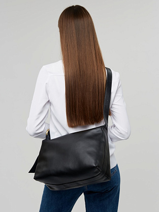 JS-098-04 черная сумка женская (кожа) Jane's Story