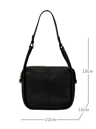 JS-3073-04 черная сумка женская Jane's Story