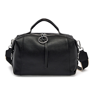 JS-1552-04 черная сумка женская (кожа) Jane's Story