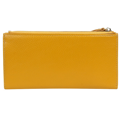 H-01-8180-67 желтый кошелек женский (кожа) Jane's Story