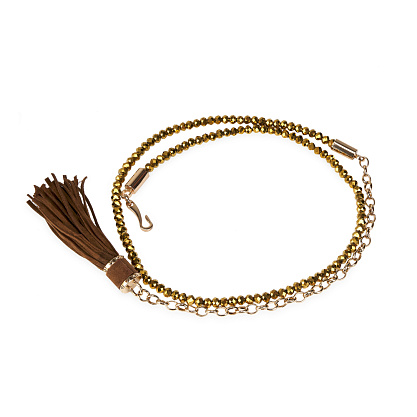 FB-1106L-64 золото ремень Fancy's bag