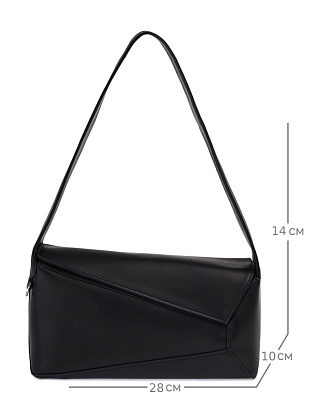 JS-180235-04 черная сумка женская (кожа) Jane's Story
