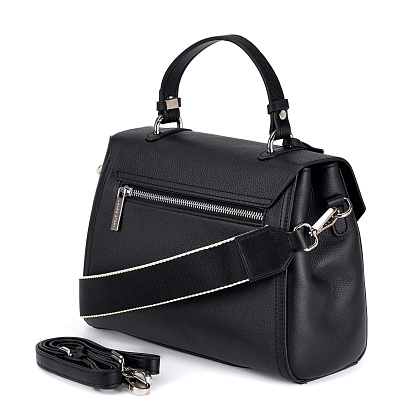 JS-7611-04 черная сумка женская (кожа) Jane's Story