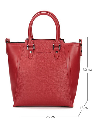 BN-8801-1-03 бургунди сумка женская (кожа) Jane's Story