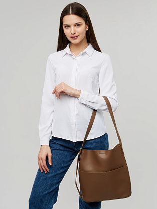 JS-3091-06 светло-коричневая сумка женская Jane's Story