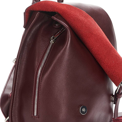 XX-8143-L-03 бургунди рюкзак женский (кожа) Jane's Story