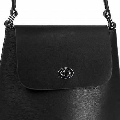 LZ-Q18015-04 черная сумка женская (кожа) Jane's Story