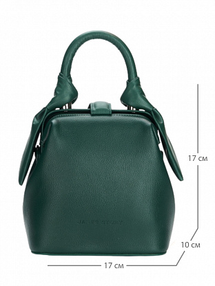 QZ-50563-65 зеленая сумка женская (кожа) Jane's Story