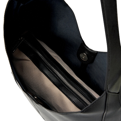 JS-099-04 черная сумка женская (кожа) Jane's Story