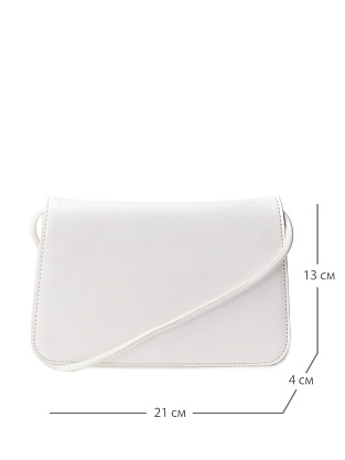 JS-659-62 белая сумка женская Jane's Story