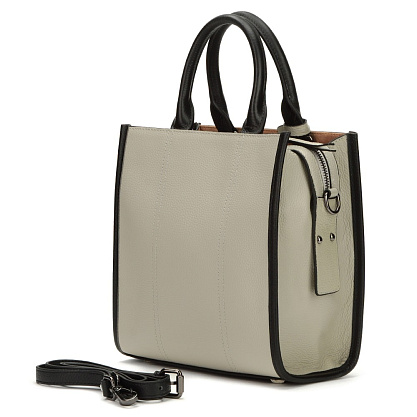 YFN-8008-77 серая сумка женская (кожа) Jane's Story