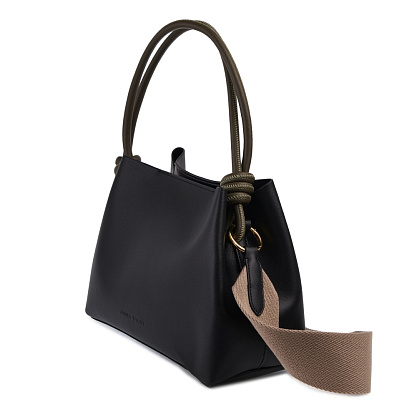 JS-88731-04  черная сумка женская (кожа) Jane's Story