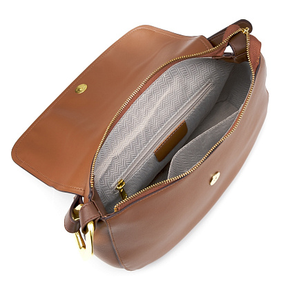 JS-9021-09 бежевая сумка женская (кожа) Jane's Story