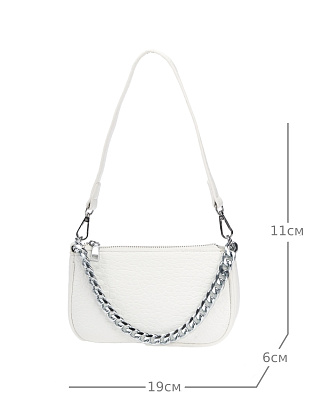 JS-5090-62 белая сумка женская Jane's Story