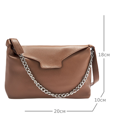 JS-1003-09 коричневая сумка женская Jane's Story