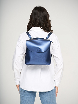 JH-27130-60 синий рюкзак женский (кожа) Jane's Story