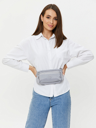 JS-1547-1-77 серая сумка женская Jane's Story