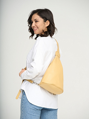 JS-2103-67 желтый рюкзак женский Jane's Story