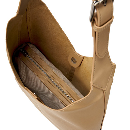 JS-099-61 бежевая сумка женская (кожа) Jane's Story