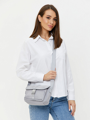 JS-1551-77 серая сумка женская Jane's Story