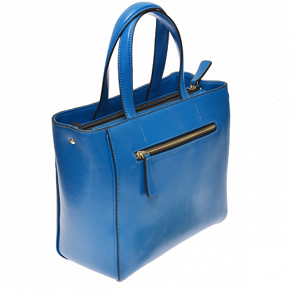51341-60 синяя сумка женская (кожа) Fancy's bag