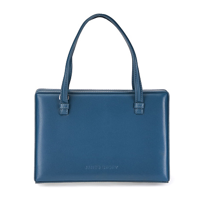 JS-165L-60 синяя сумка женская (кожа) Jane's Story