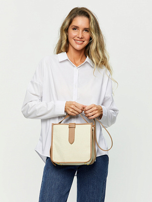 JS-L96662-09 коричневая сумка женская (кожа) Jane's Story