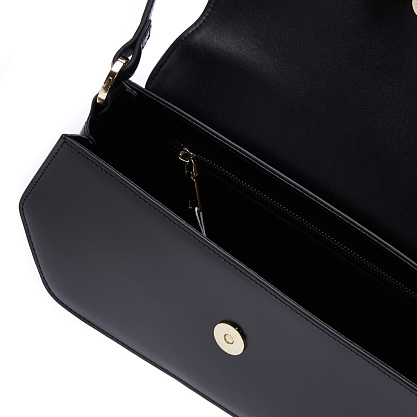 JS-9617-04 черная сумка женская (кожа) Jane's Story