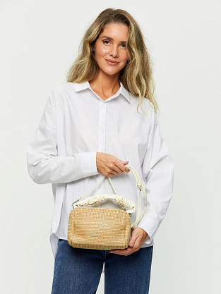 JS-8905-61 бежевая сумка женская Jane's Story