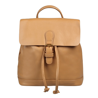 JGF-8632-06 светло-коричневый рюкзак женский (кожа) Jane's Story