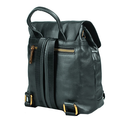 JGF-8632-04 черный рюкзак женский (кожа) Jane's Story