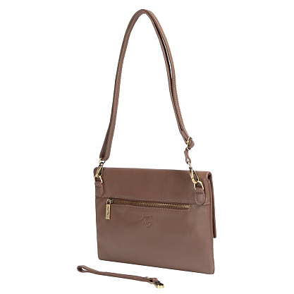 MD-8965-09 коричневая сумка женская (кожа) Jane's Story