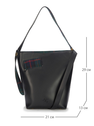 LM-8883-04 черная сумка женская Jane's Story