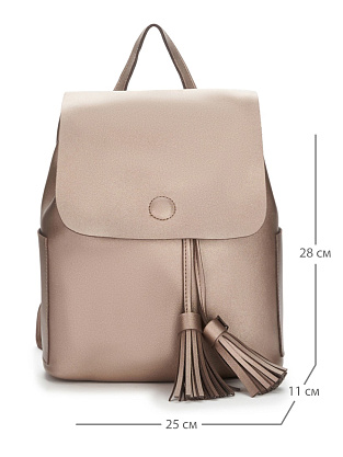 YY-835-26 бронзовый рюкзак женский Jane's Story