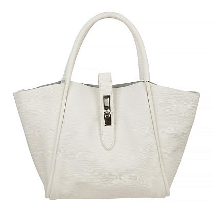 A-1089-62 белая сумка женская (кожа) Jane's Story