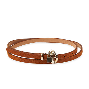 Женский ремень коричневый FB-1119-06 натуральная кожа