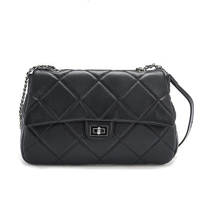 JS-8705-04 черная сумка женская (кожа) Jane's Story