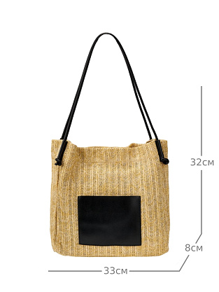 JS-2128-04 черная сумка женская Jane's Story