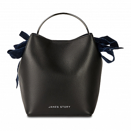 QZ-CK12-04 черная сумка женская (кожа) Jane's Story