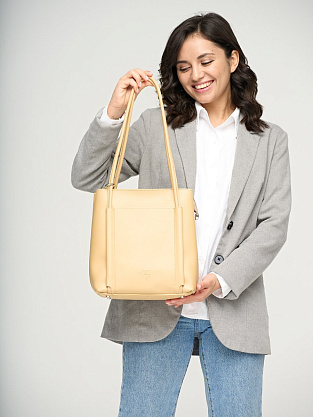 OBI-7070-61 бежевая сумка женская Jane's Story