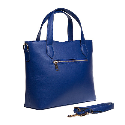 HE-3006-82 синяя сумка женская (кожа) Jane's Story