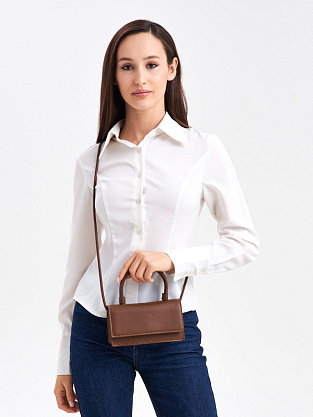 JS-063-06 светло-коричневая сумка женская Jane's Story