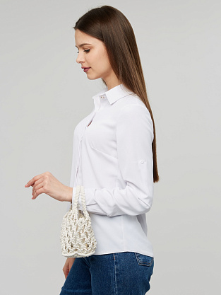 JS-885-62 белая сумка женская Jane's Story