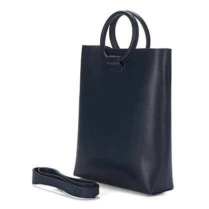 FF-028-60 синяя сумка женская (кожа) Jane's Story