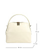 KCC-6512-62 белая сумка женская (кожа) Jane's Story